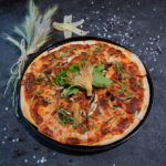 PIZZA BIANCA CON FUNGHI